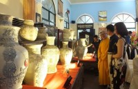 chu dau ceremic a member of brg group on continueing journey of vietnamese cultural quintessence