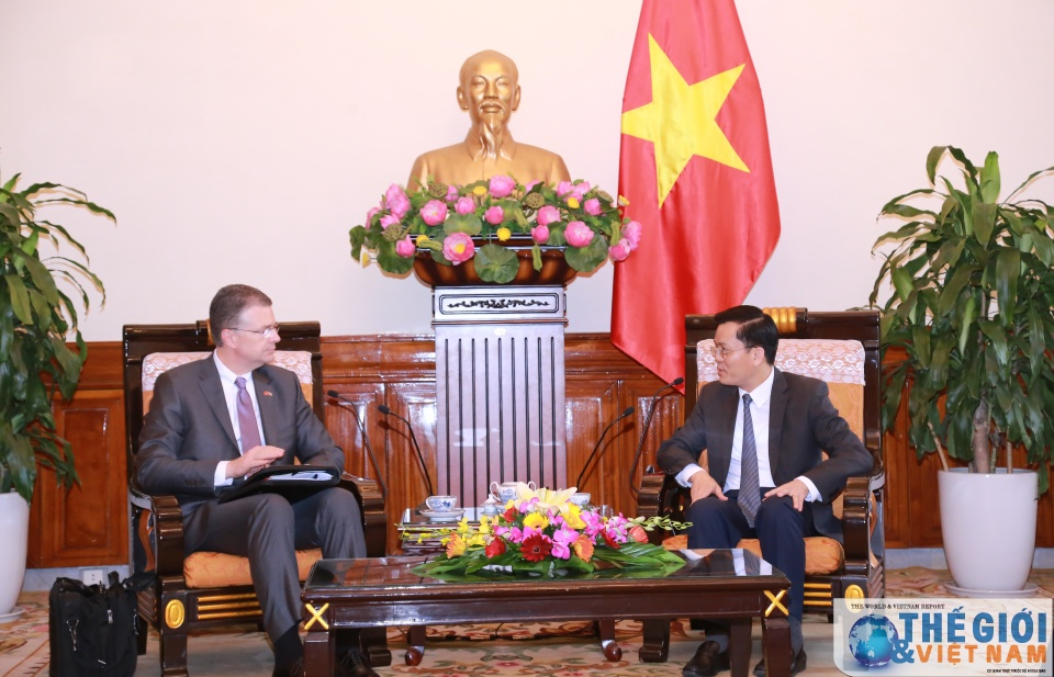 Thứ trưởng Hà Kim Ngọc tiếp tân Đại sứ Hoa Kỳ tại Việt Nam Daniel Kritenbrink