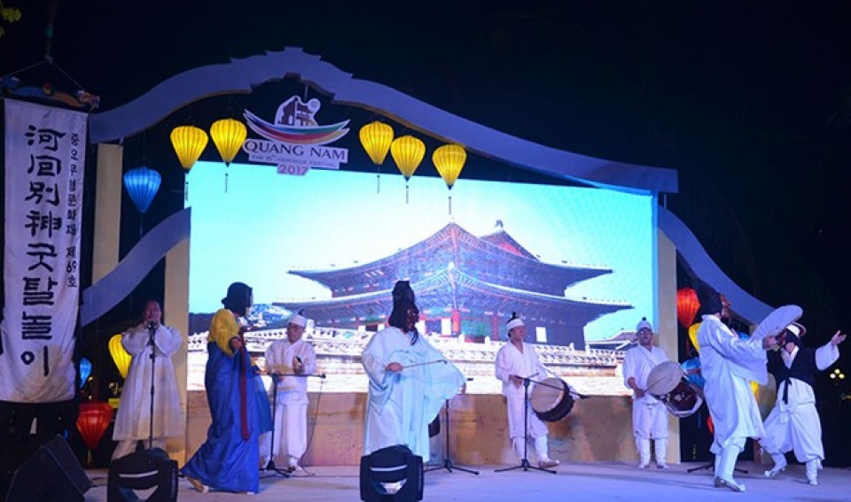 korean andong culture day held in hoi an