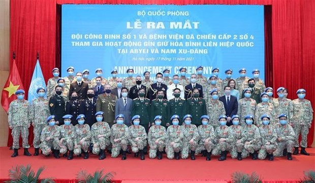 Vietnam’s first sapper unit joining UN peacekeeping operations makes debut