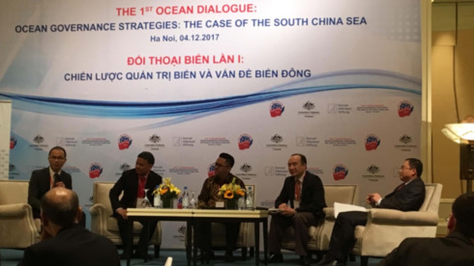 first dialogue on ocean governance strategies opens in ha noi