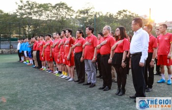 Bộ Ngoại giao Việt - Lào tổ chức giao lưu thể thao hữu nghị