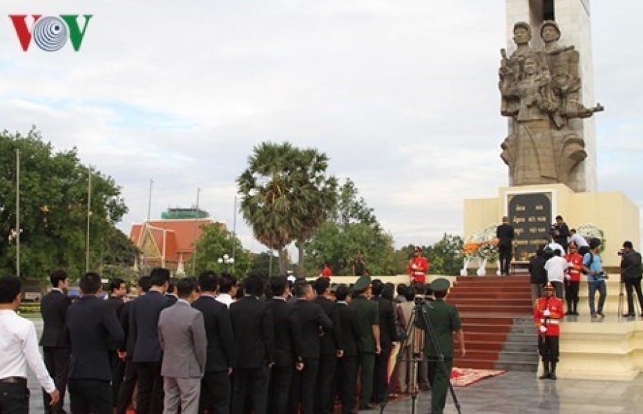 Vietnamese fallen soldiers commemorated in Cambodia