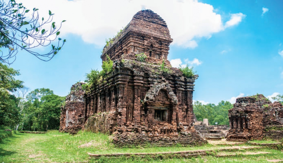 india helps quang nam preserve my son sanctuary