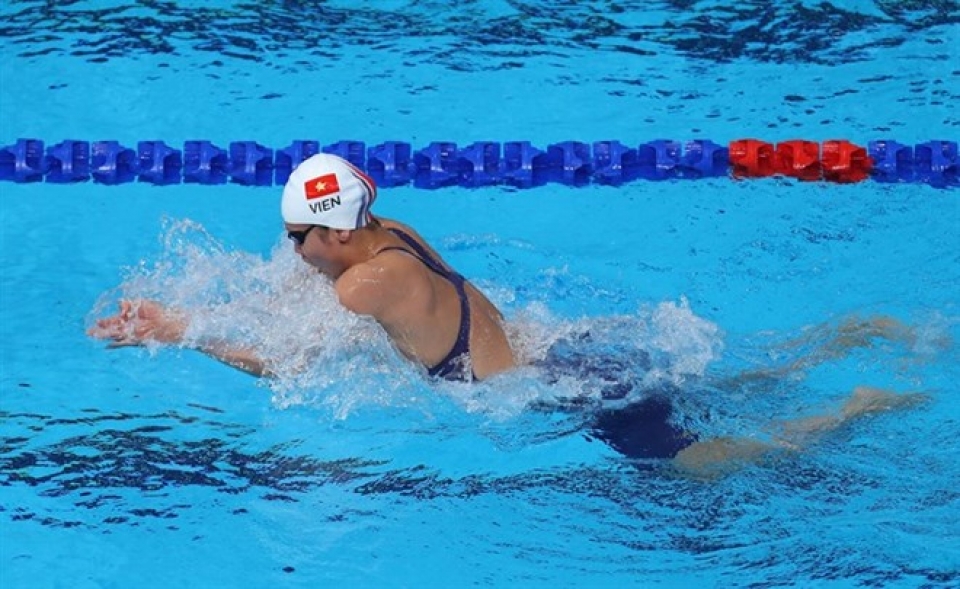 swimmer nguyen thi anh vien voted best athlete of 2017