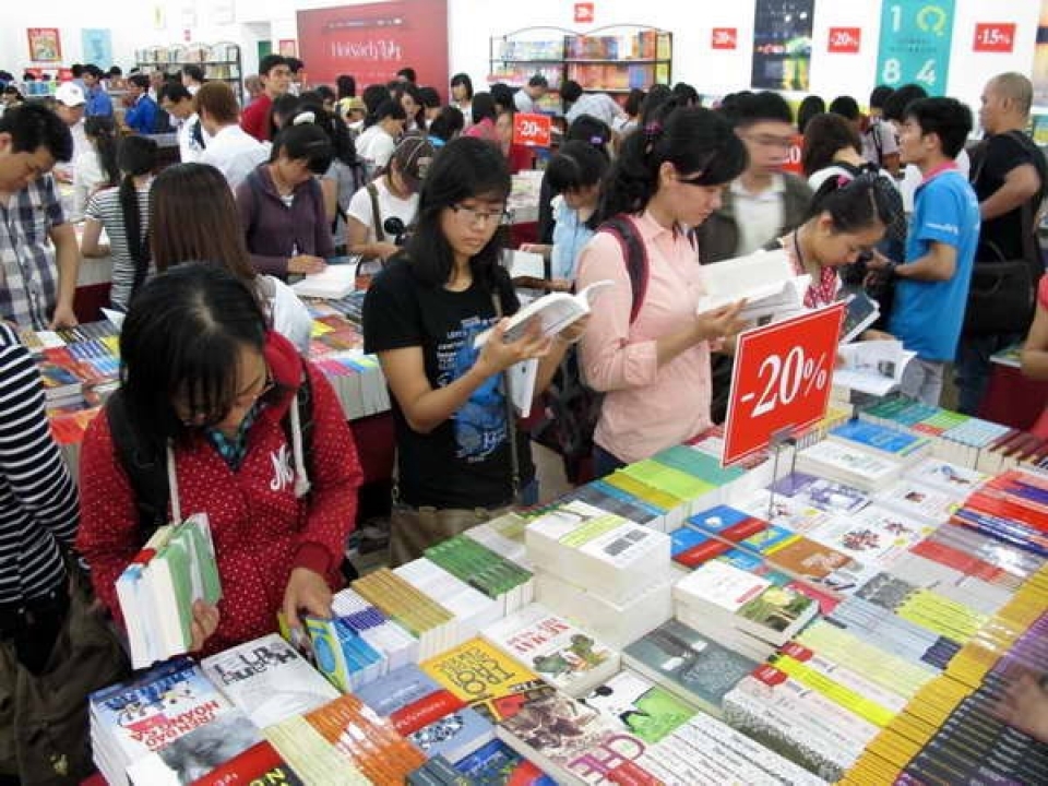 hcm city book expo to feature 350000 publications