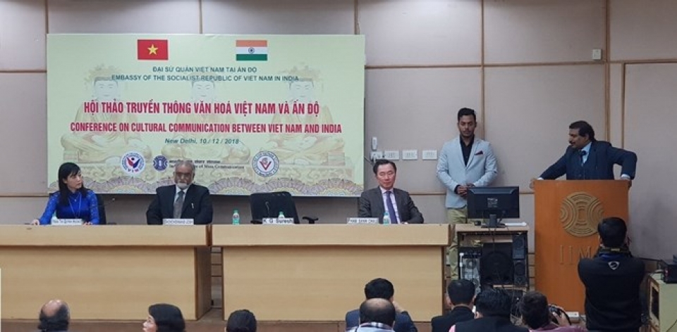 vietnam india seek ways to promote cultural communication