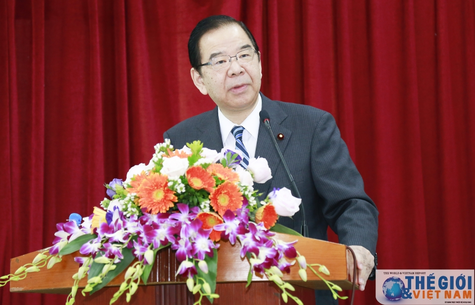 Chủ tịch Đảng Cộng sản Nhật Bản nói chuyện với sinh viên Học viện Ngoại giao