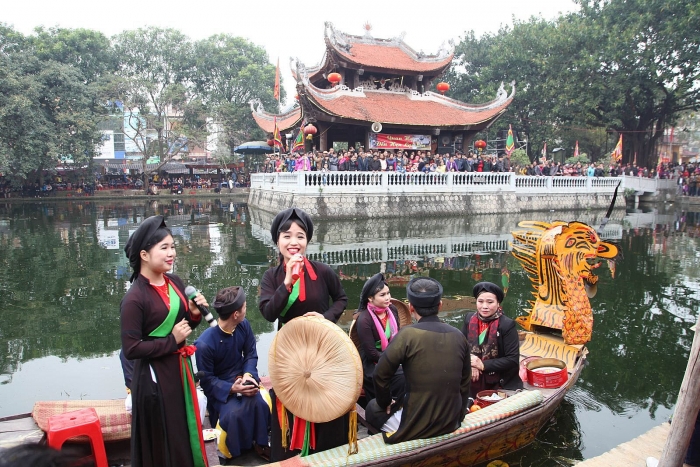 bac ninh preserves develops quan ho folk songs