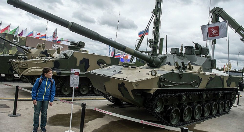 Lực lượng Đổ bộ đường không của Nga sẽ được trang bị "Sprut" nổi hạng nhẹ