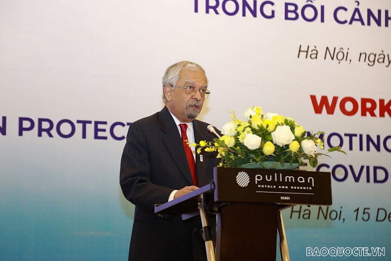 Hội thảo về thúc đẩy, bảo vệ quyền con người trong bối cảnh dịch Covid-19 Hội thảo về thúc đẩy, bảo vệ quyền con người trong bối cảnh dịch Covid-19