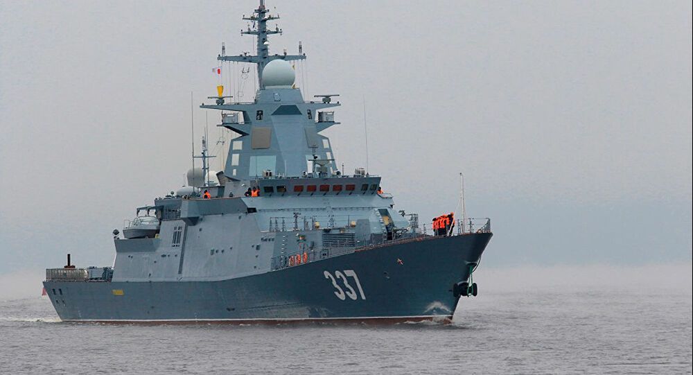 Hải quân Nga tiếp nhận tàu hộ tống Gremyashchy