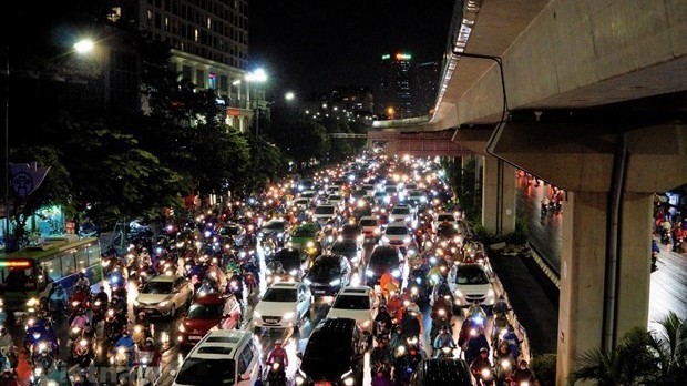 Ha Noi may ban motorbikes in inner areas from 2025