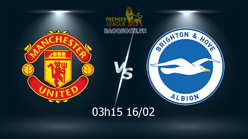 Link xem trực tiếp MU vs Brighton (3h15 ngày 16/2) vòng 25 Ngoại hạng Anh: Ronaldo lấy lại cảm hứng