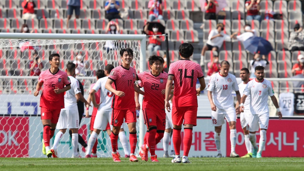 Hàn Quốc chiến thắng, chấm dứt hy vọng của Li Băng. (Ảnh AFC)