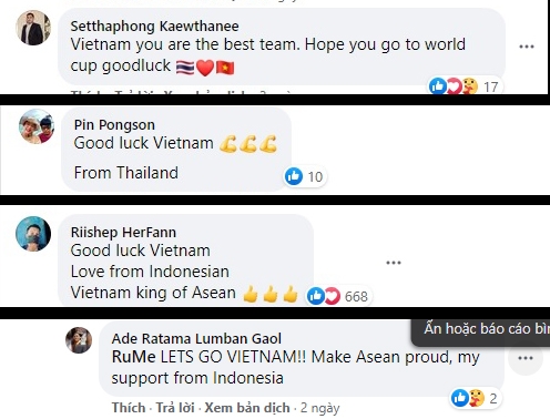 Trận Việt Nam vs UAE: Cổ động viên khắp châu Á gửi lời 'có cánh' đến thầy trò HLV Park Hang Seo