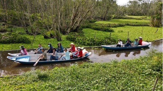 Sao Mai Group has made Tra Su Melaleuca Forest a bright spot on the Vietnamese tourist map