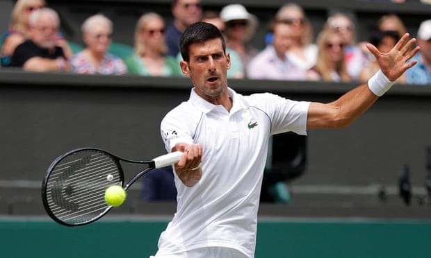 Novak Djokovic có hành trình tương đối dễ dàng tại Wimbledon năm nay. (Nguồn: The Guardian)