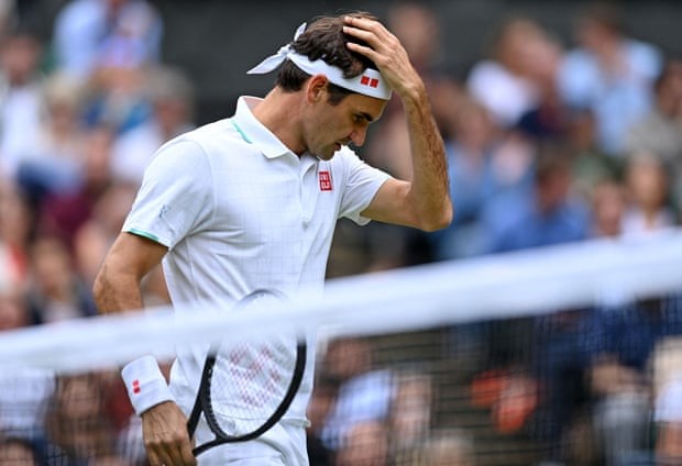 Roger Federer không giữ được sự ổn định ở trong trận đấu. (Nguồn: Getty Images)