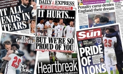 Truyền thông Anh nói gì về thất bại trong trận chung kết EURO của đội nhà