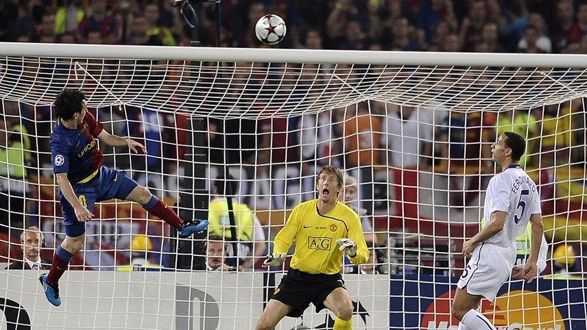 Tháng 5/2009: Mùa Champion League thành công  Messi đã vô địch Champions League năm 2006 khi chỉ mới bước chân vào đội nhưng anh đã trở thành ngôi sao của đội vào năm 2009. Anh kết thúc giải đấu với tư cách là cầu thủ ghi bàn hàng đầu và ghi bàn trong trận chung kết với Manchester United với chiến thắng 2-0 tại Sân vận động Olympic của Rome. Messi đã giành được tổng cộng bốn danh hiệu châu Âu trong sự nghiệp cho đến nay.