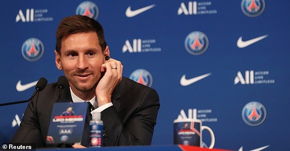 Họp báo ra mắt: Messi khẳng định đến PSG để vô địch Champions League