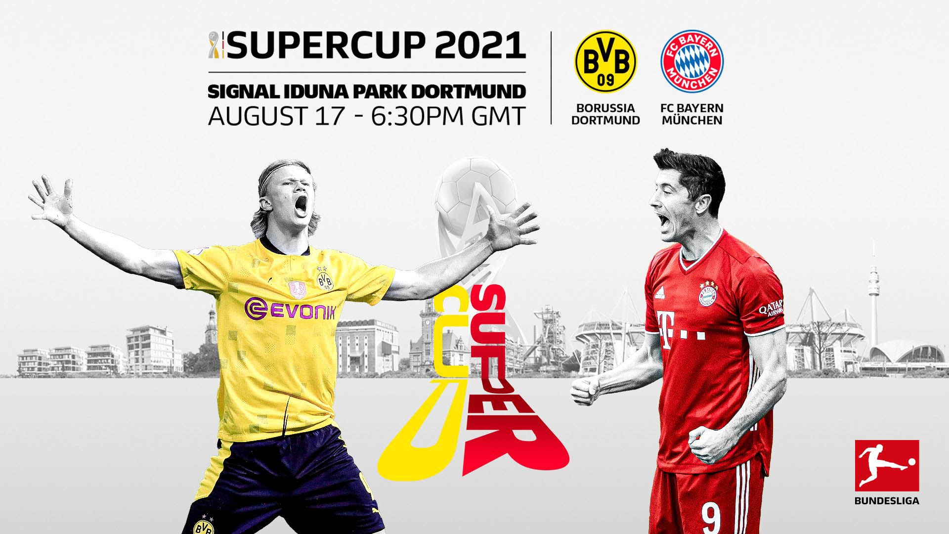 Link xem trực tiếp Dortmund vs Bayern Munich tranh Siêu cúp Đức 1h30 ngày 18/8