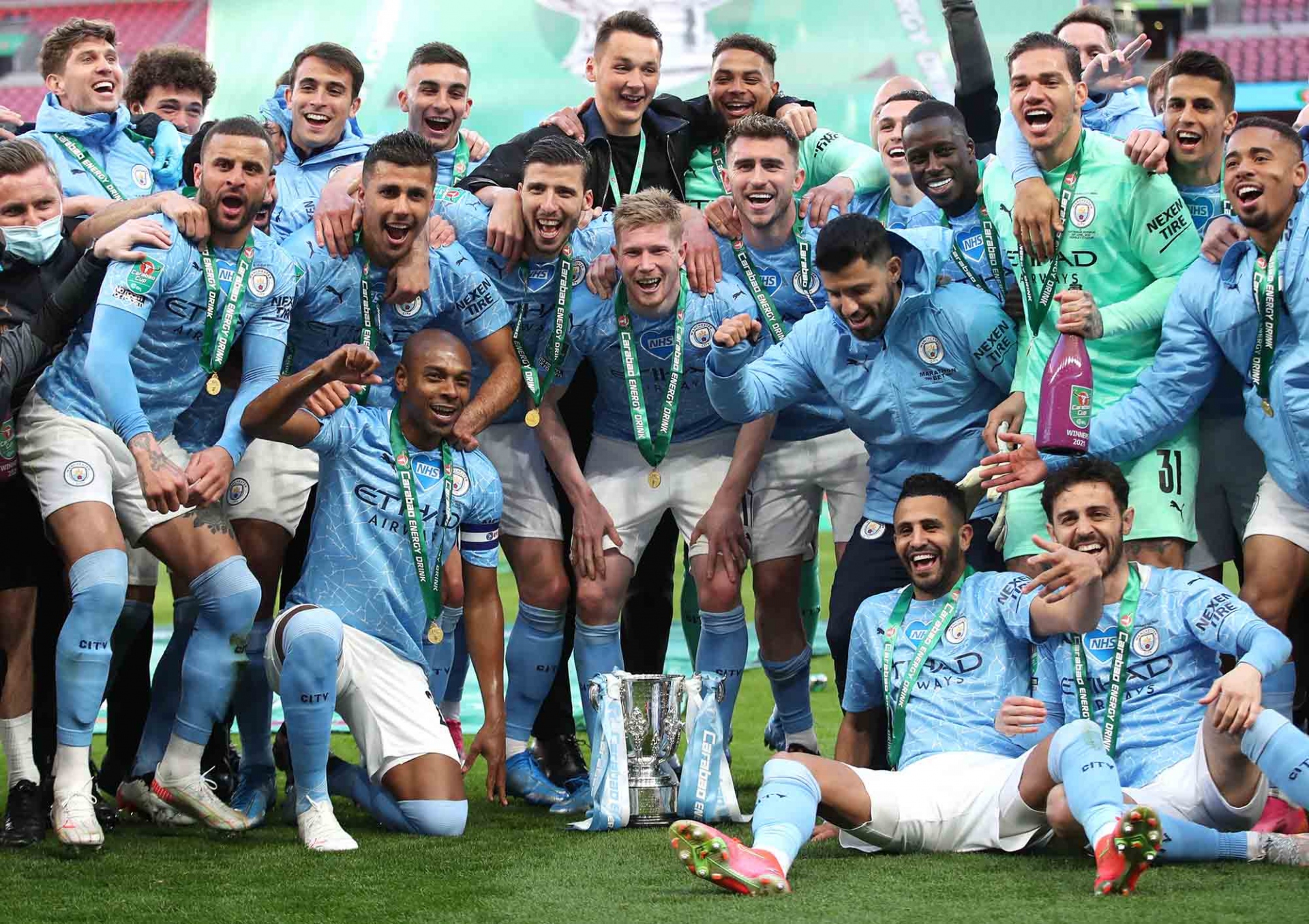 Man City hiện đang là nhà vô địch Carabao Cup lần thứ tư liên tiếp. (Nguồn: Reuters)