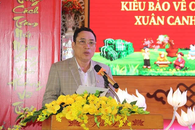 Ông Võ Văn Cảnh, Phó Chủ tịch UBND tỉnh Đắk Lắk phát biểu (Ảnh:  Thanh Hoài)