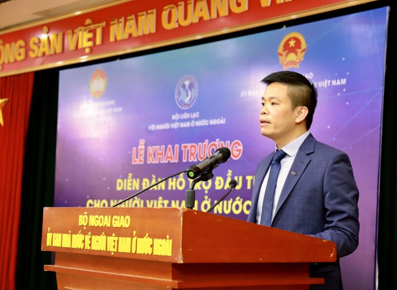 Ông Vũ Hồng Phú – Thành viên Ban điều hành MB phát biểu tại sự kiện