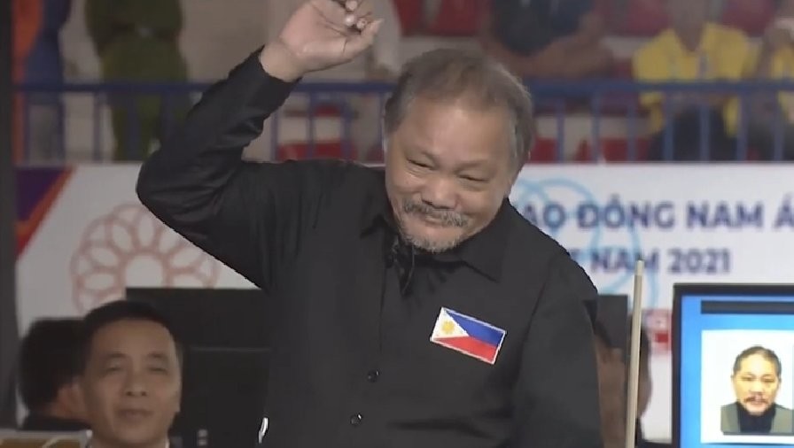 Pool legend Efren 'Bata' Reyes falls to Vietnamese foe in one-carom semis