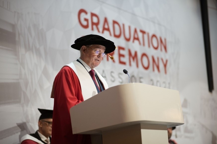 Giáo sư Raymond Gordon - Hiệu trưởng trường Đại học Anh quốc Việt Nam. Ảnh: BUV.