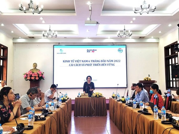 A Hanoi workshop is organised by CIEM on July 15 to launch a report on Vietnam’s economy in the first half of 2022.