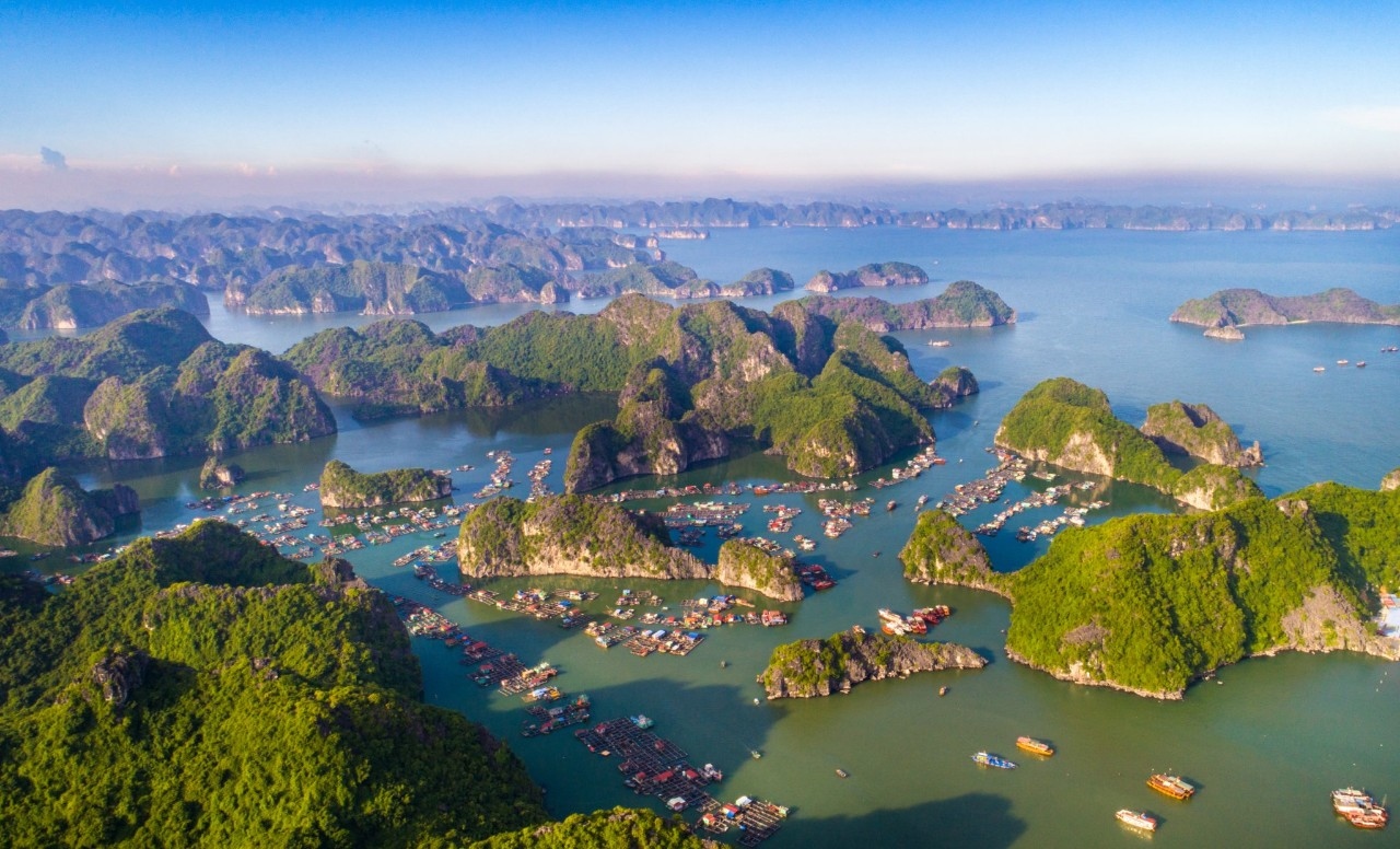 Cát Bà mùa thu. (Ảnh: Trần Tuấn Anh)