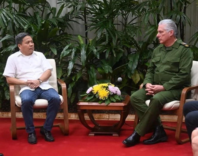 Cuban leader treasures Vietnamese businesses