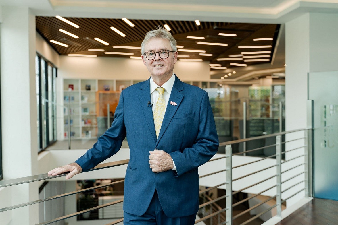 Prof. Dr. Raymond Daniel Gordon, President of British University Vietnam