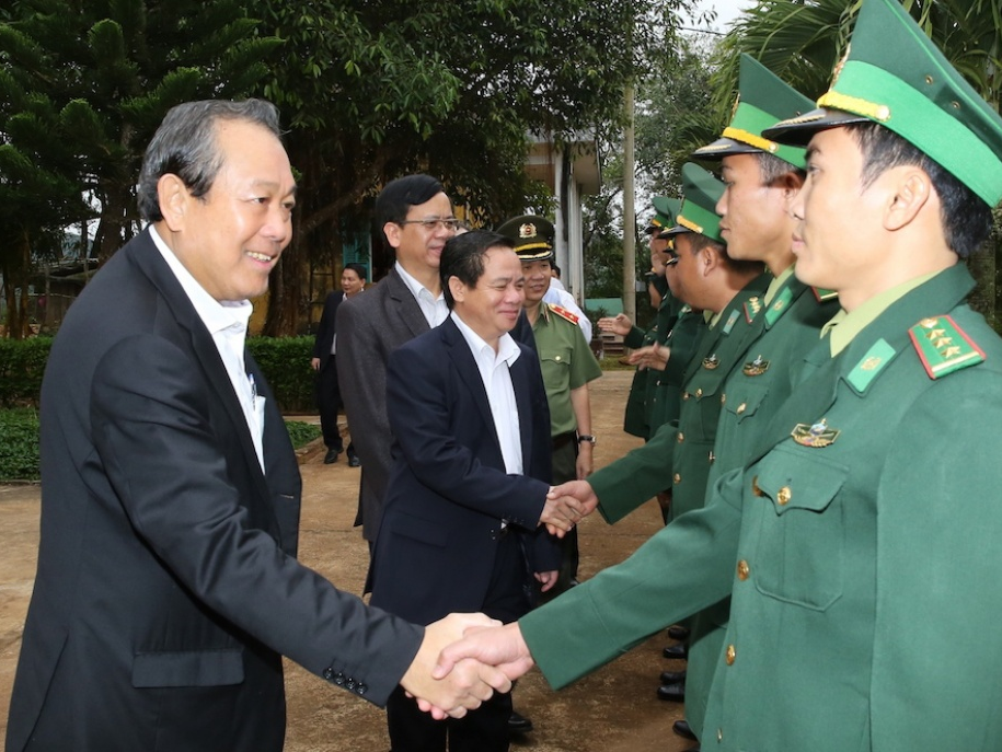 Phó Thủ tướng Thường trực thăm, chúc Tết tại tỉnh Đắk Nông
