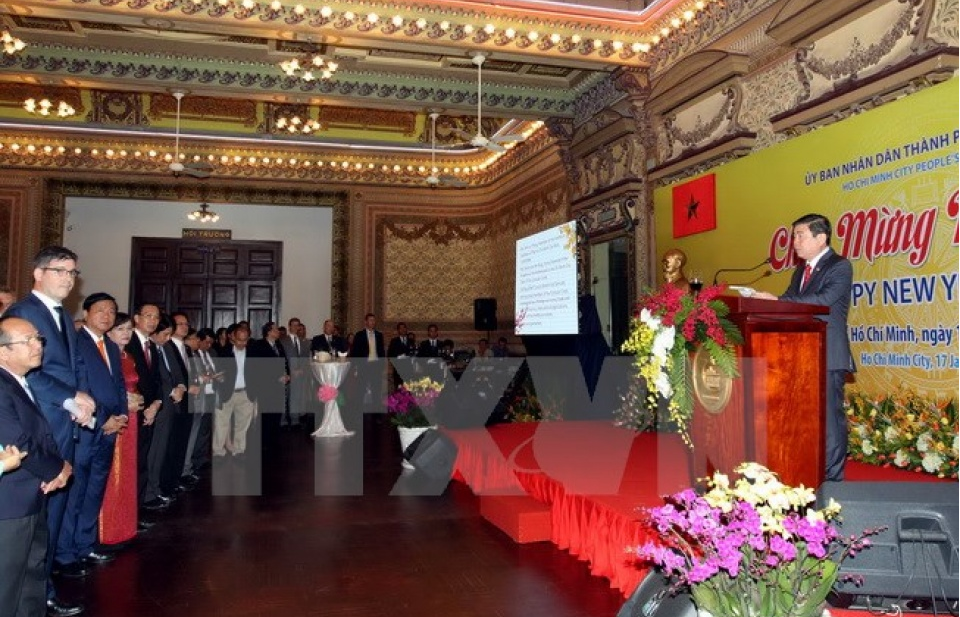 Lãnh đạo TP Hồ Chí Minh gặp mặt cơ quan đại diện nước ngoài