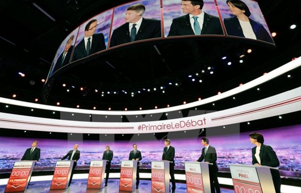 Pháp: Kết quả bầu cử sơ bộ vòng một của cánh tả