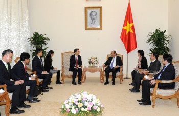 Thủ tướng Nguyễn Xuân Phúc tiếp Tổng giám đốc Doosan Vina
