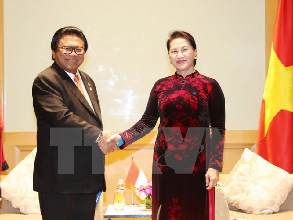 vietnam indonesia should raise trade to 10 billion usd na chairwoman