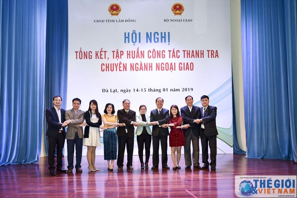 khai mac hoi nghi tong ket thanh tra chuyen nganh ngoai giao