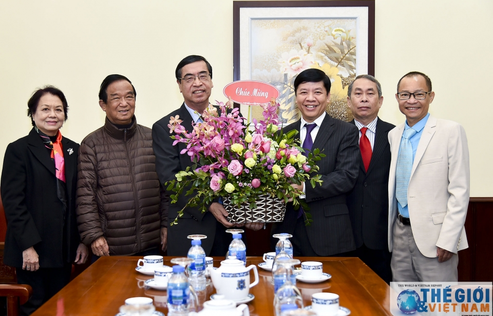 Thứ trưởng Nguyễn Quốc Cường tiếp Lãnh đạo Hội liên lạc với người Việt Nam ở nước ngoài