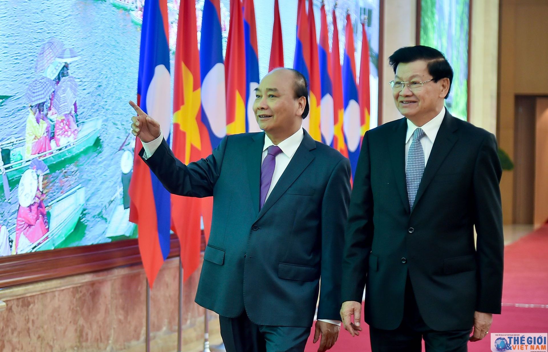 Việt Nam-Lào: Thống nhất cao phương hướng hợp tác năm 2020