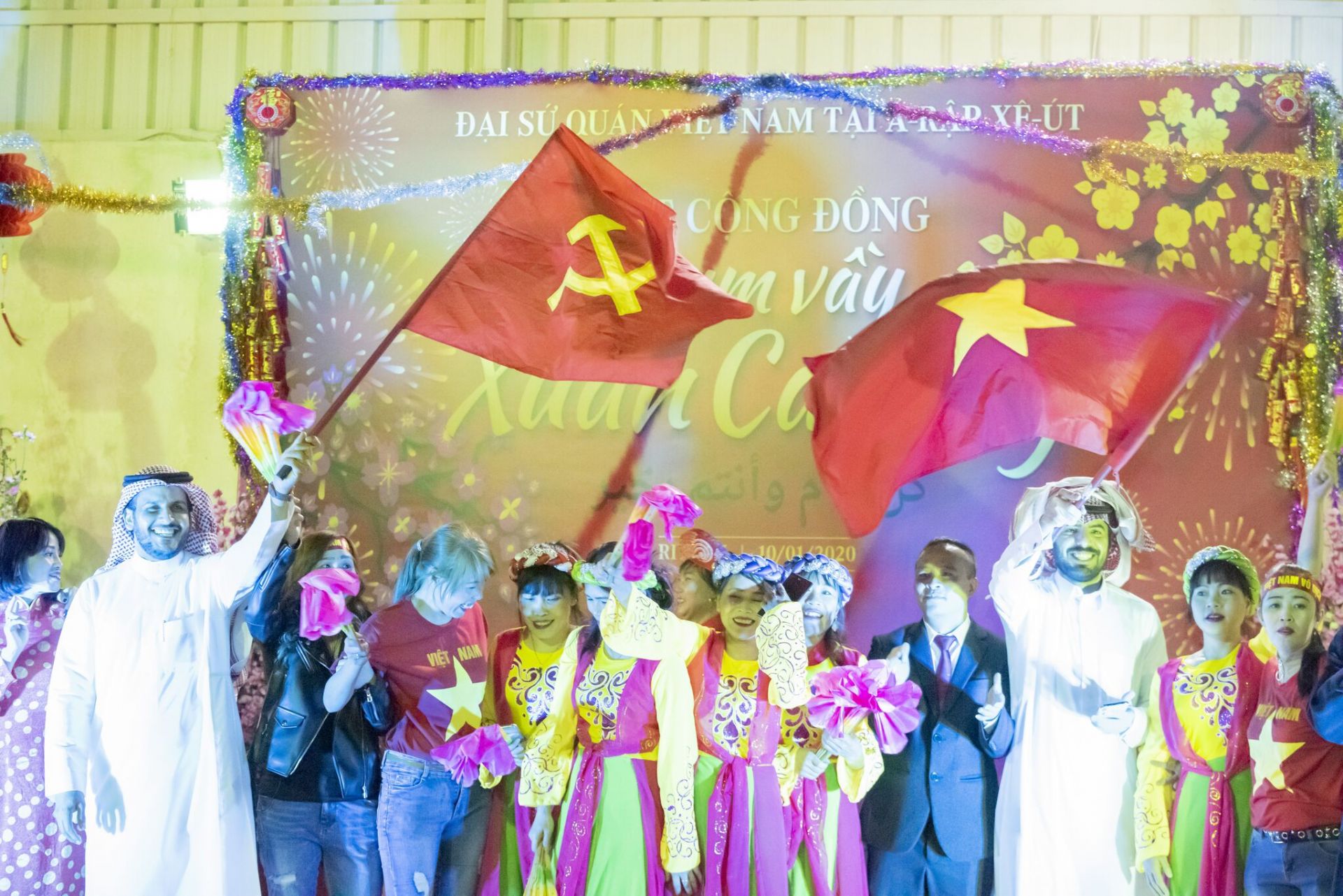 Đại sứ quán Việt Nam tại Saudi Arabia tổ chức Tết cộng đồng Xuân Canh Tý