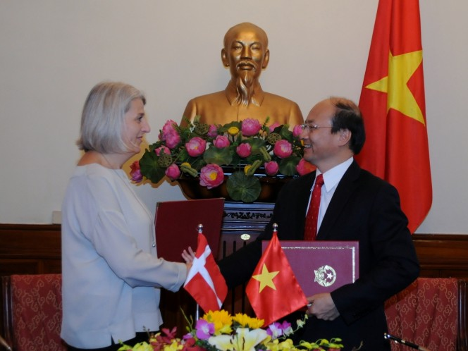 Việt Nam - Đan Mạch ký Kế hoạch hành động năm 2016