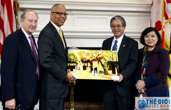 Đại sứ Phạm Quang Vinh trao đổi hợp tác tại bang Maryland, Mỹ