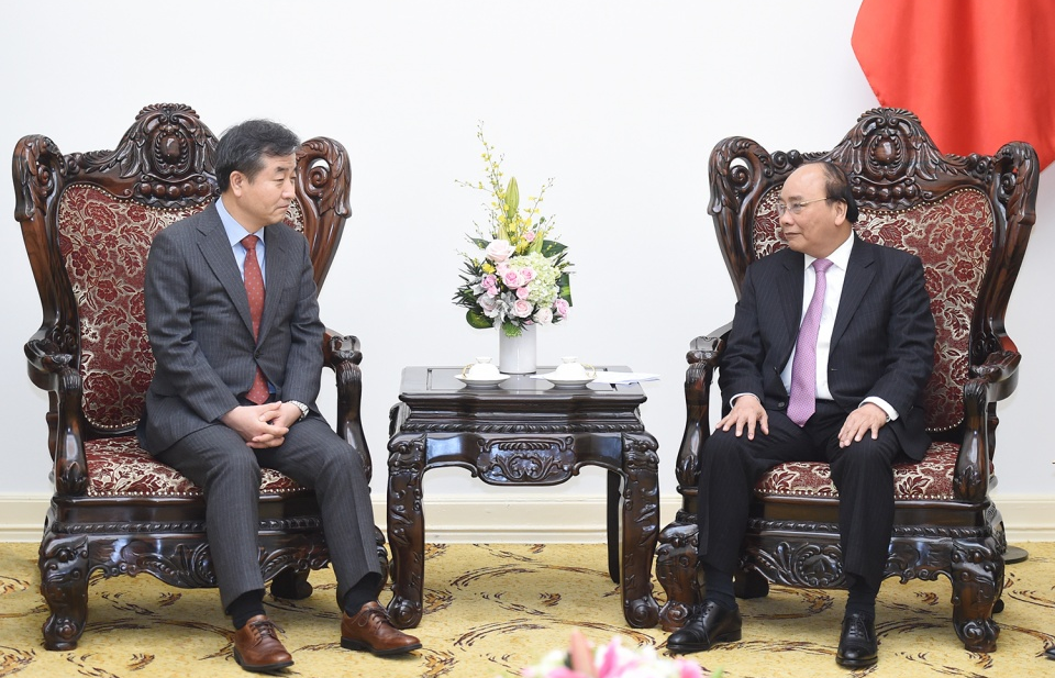 Thủ tướng tiếp Chủ tịch Hãng thông tấn Yonhap, Hàn Quốc