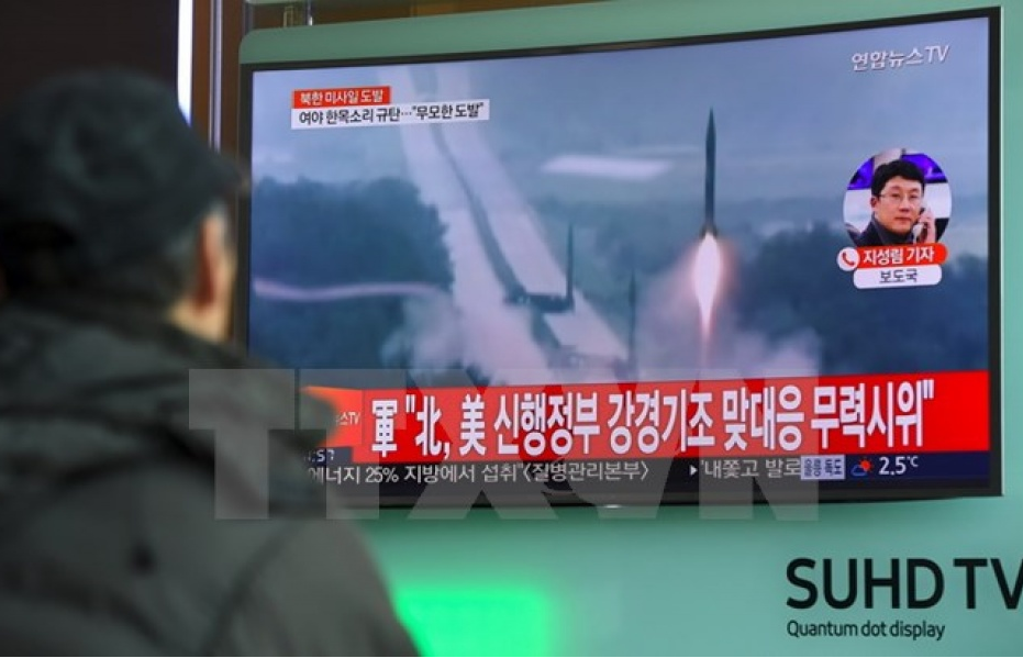 Chính giới Nhật không bỏ qua việc Triều Tiên phóng tên lửa
