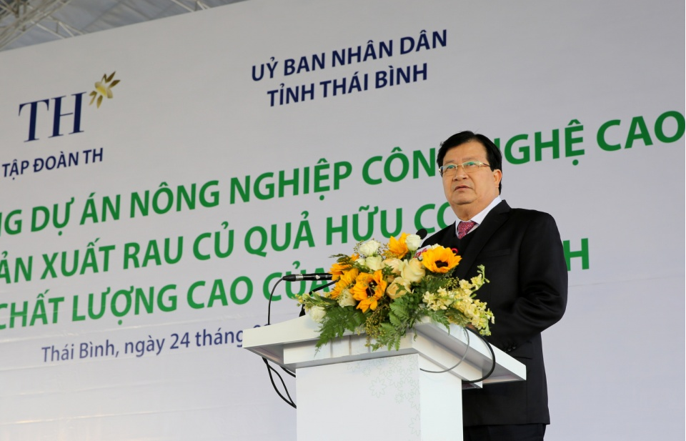 Thái Bình phấn đấu trở thành trung tâm về nông nghiệp công nghệ cao